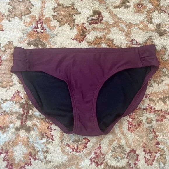 Pinkblush Maternity Plum Wrap Front Tankini + Bikini Bottoms Bathing Suit Set S - Picture 8 of 10